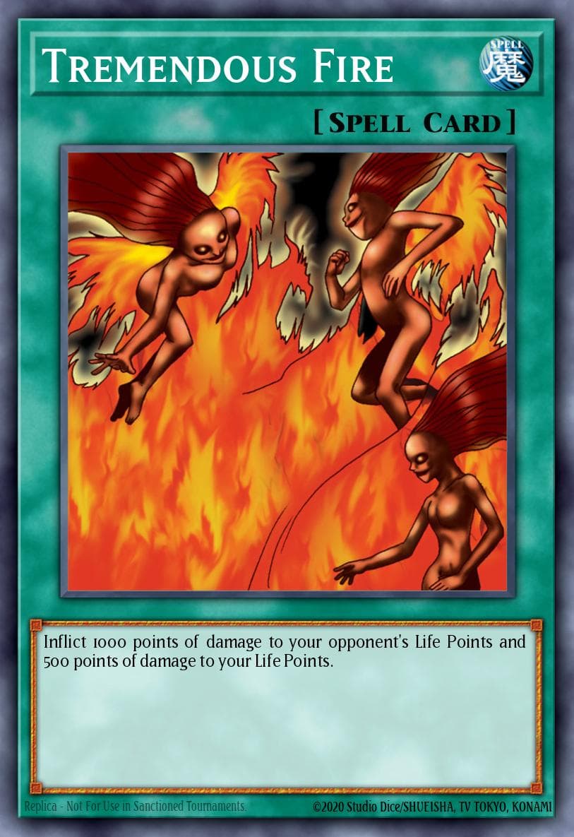 Tremendous Fire Dark Beginning 2 card