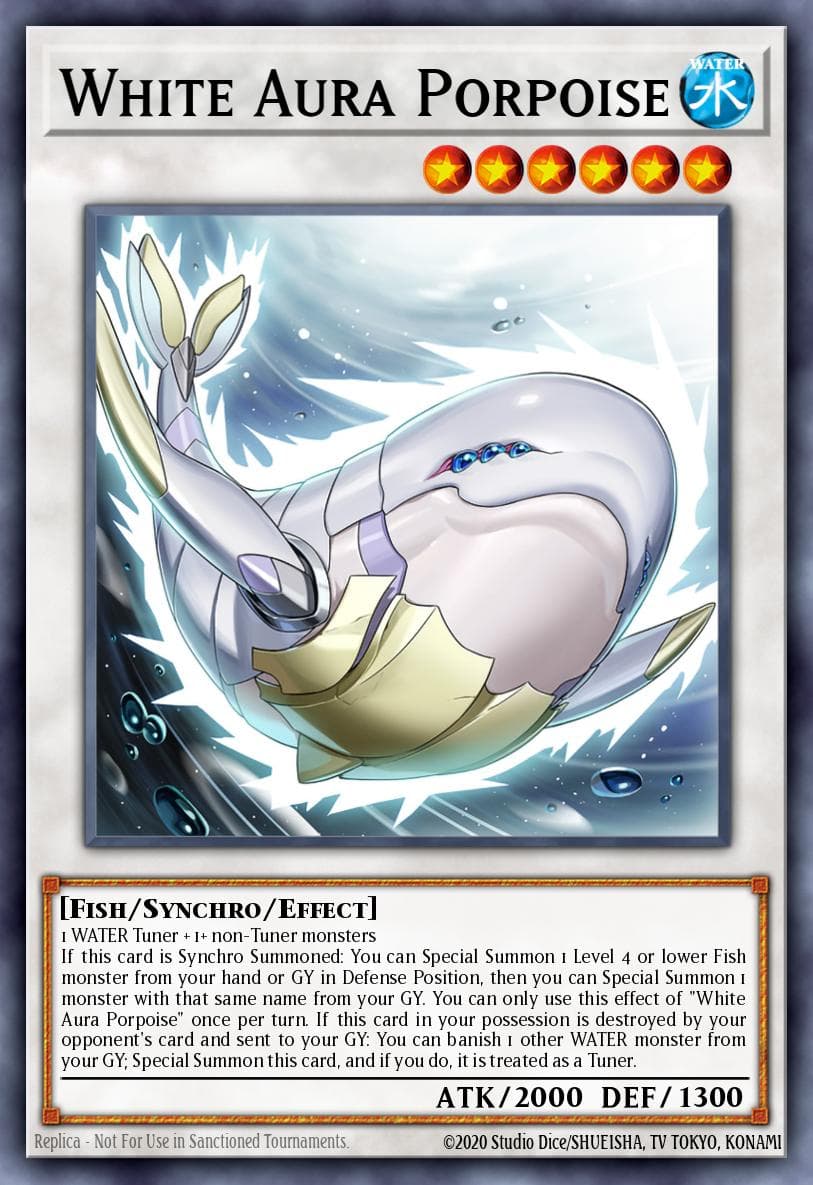 White Aura Porpoise 2025 Mega-Pack Tin card