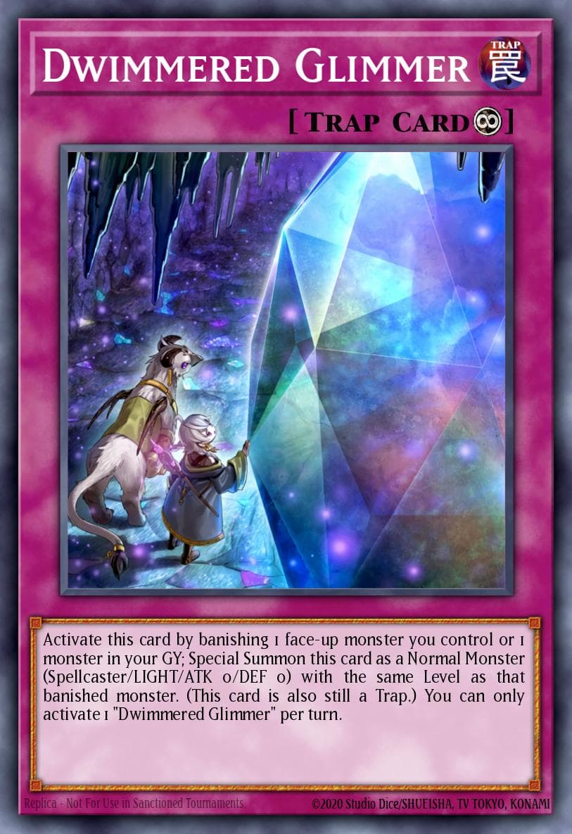 Dwimmered Glimmer 2020 Tin of Lost Memories Mega Pack card