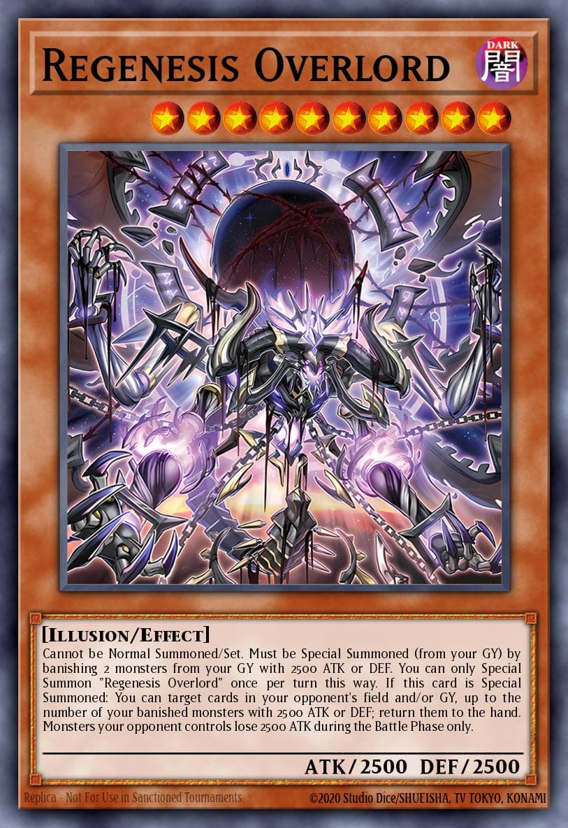 Regenesis Overlord Doom of Dimensions card
