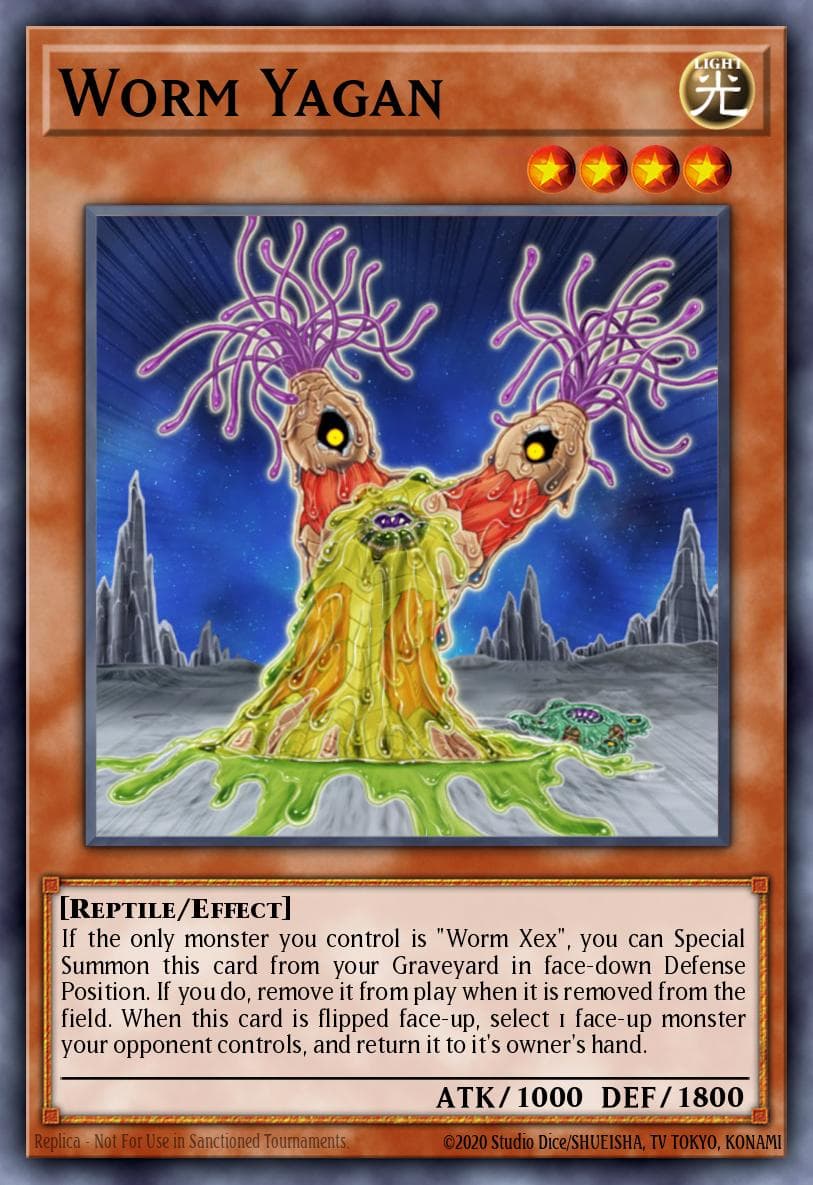 Worm Yagan Hidden Arsenal 3 card