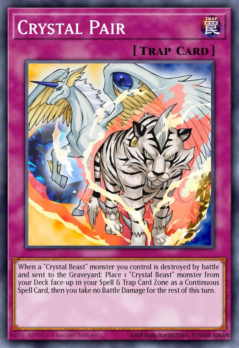 Crystal Pair Structure Deck: Legend of the Crystal Beasts card