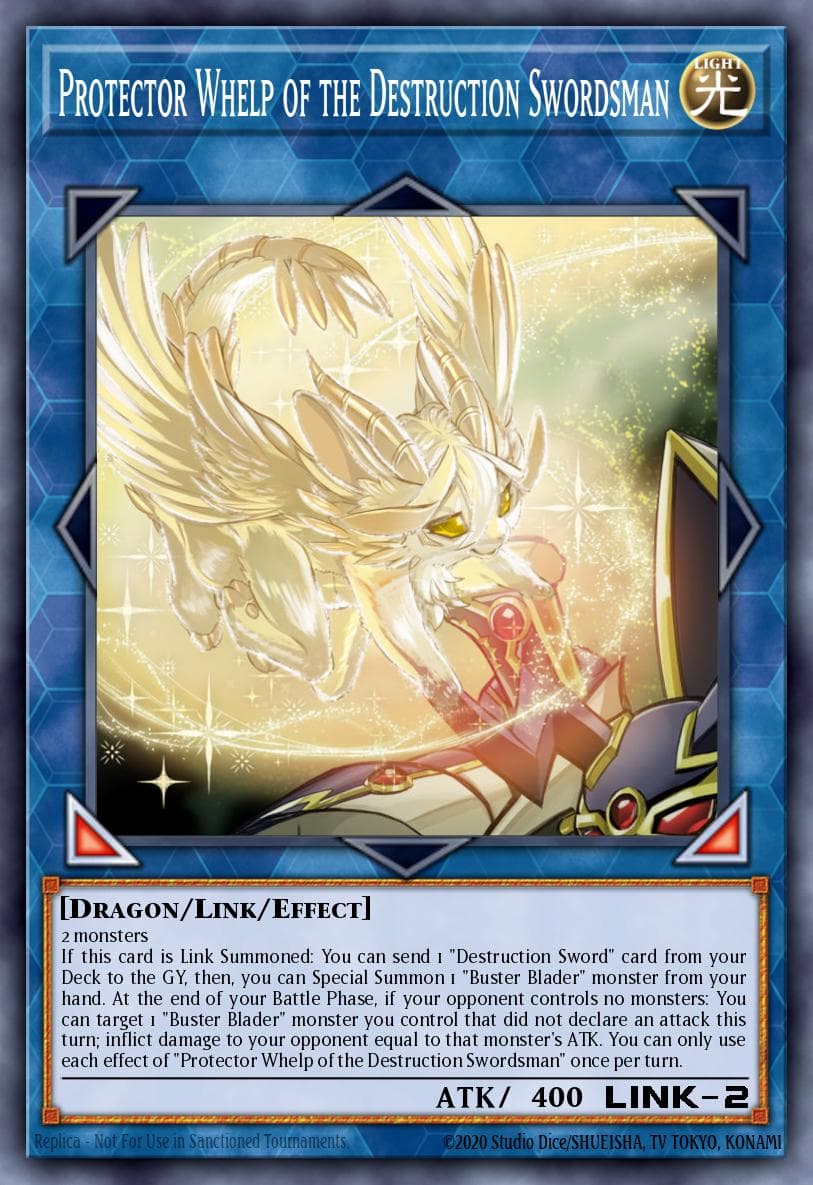 Protector Whelp of the Destruction Swordsman Duel Overload card