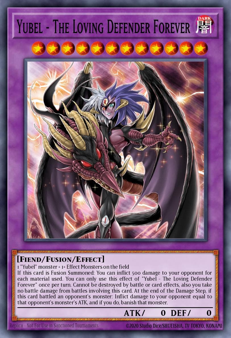 Yubel - The Loving Defender Forever 2025 Mega-Pack Tin card