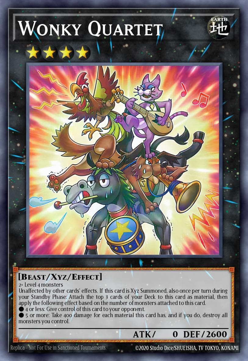 Wonky Quartet Battles of Legend: Terminal Revenge card