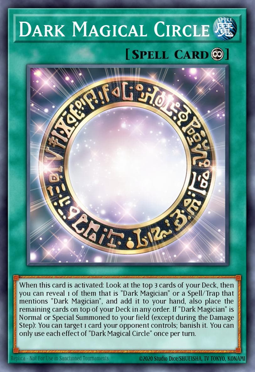 Dark Magical Circle Legendary Duelists: Magical Hero card