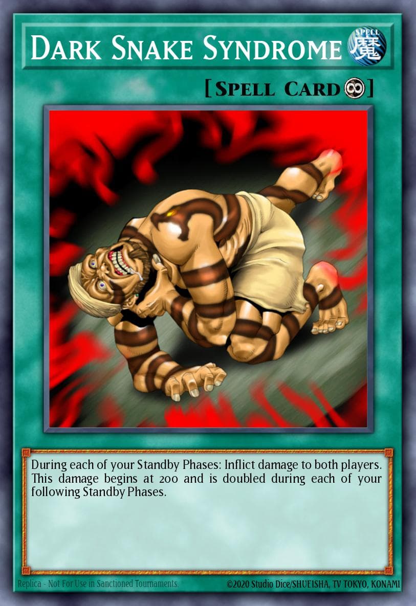 Dark Snake Syndrome Pharaonic Guardian card