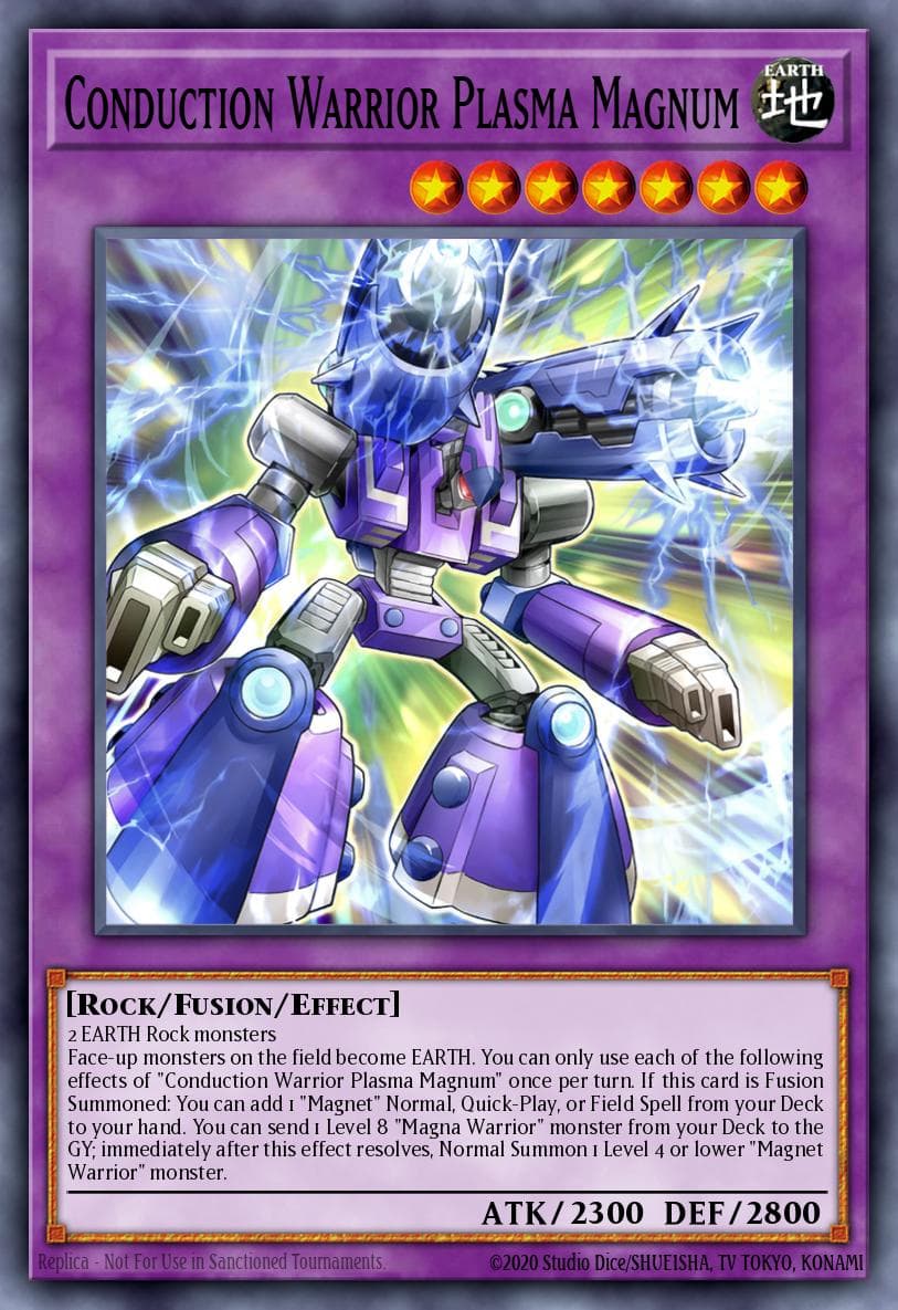 Conduction Warrior Plasma Magnum Burst Protocol card
