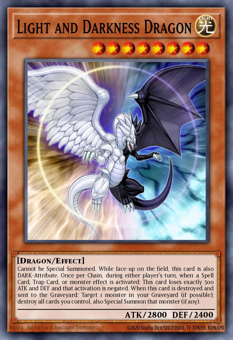 Light and Darkness Dragon Light and Darkness Power Pack card
