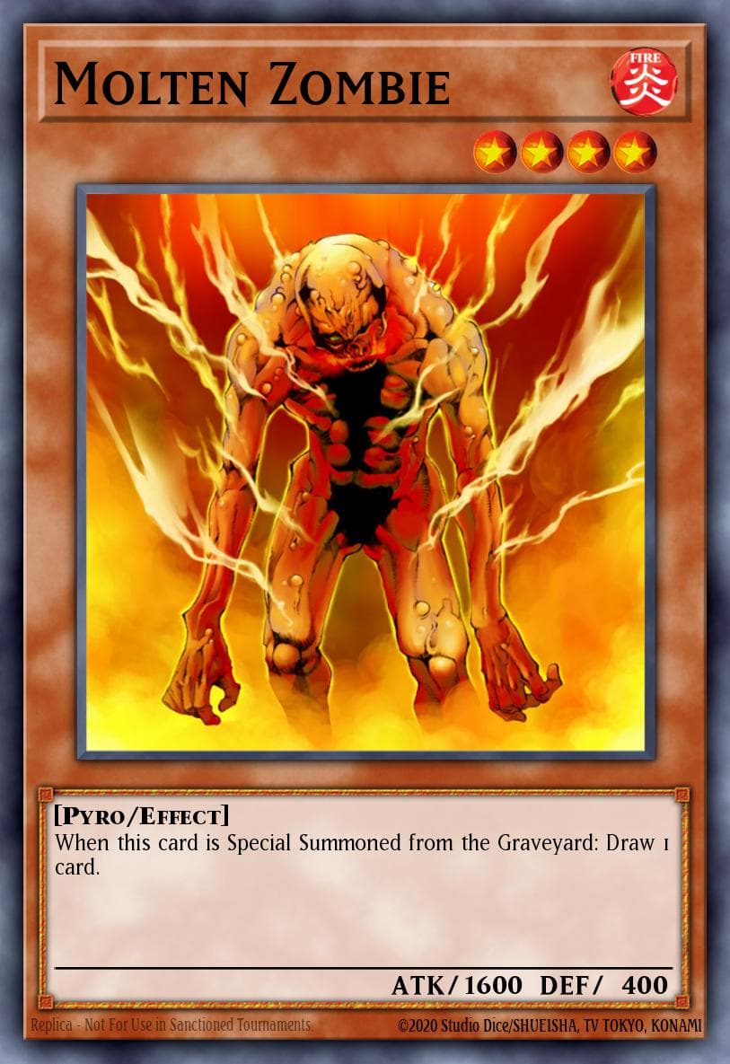 Molten Zombie Structure Deck: Blaze of Destruction card