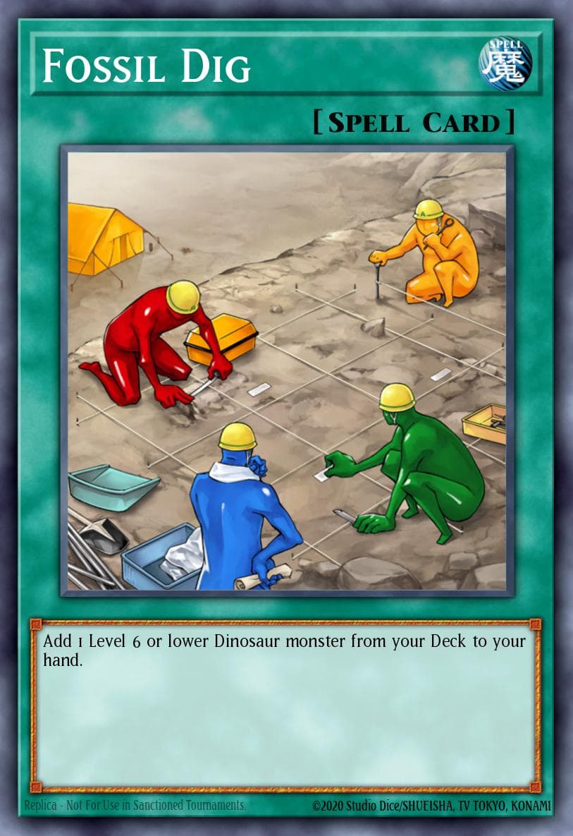 Fossil Dig Ancient Prophecy: Special Edition card