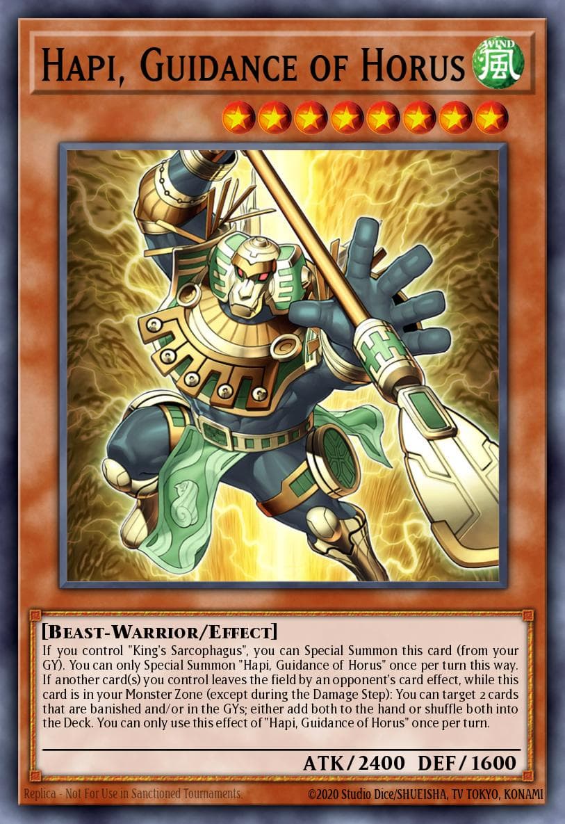 Hapi, Guidance of Horus THE CHRONICLES DECK: Spirit Charmers (All-Foil Edition) card