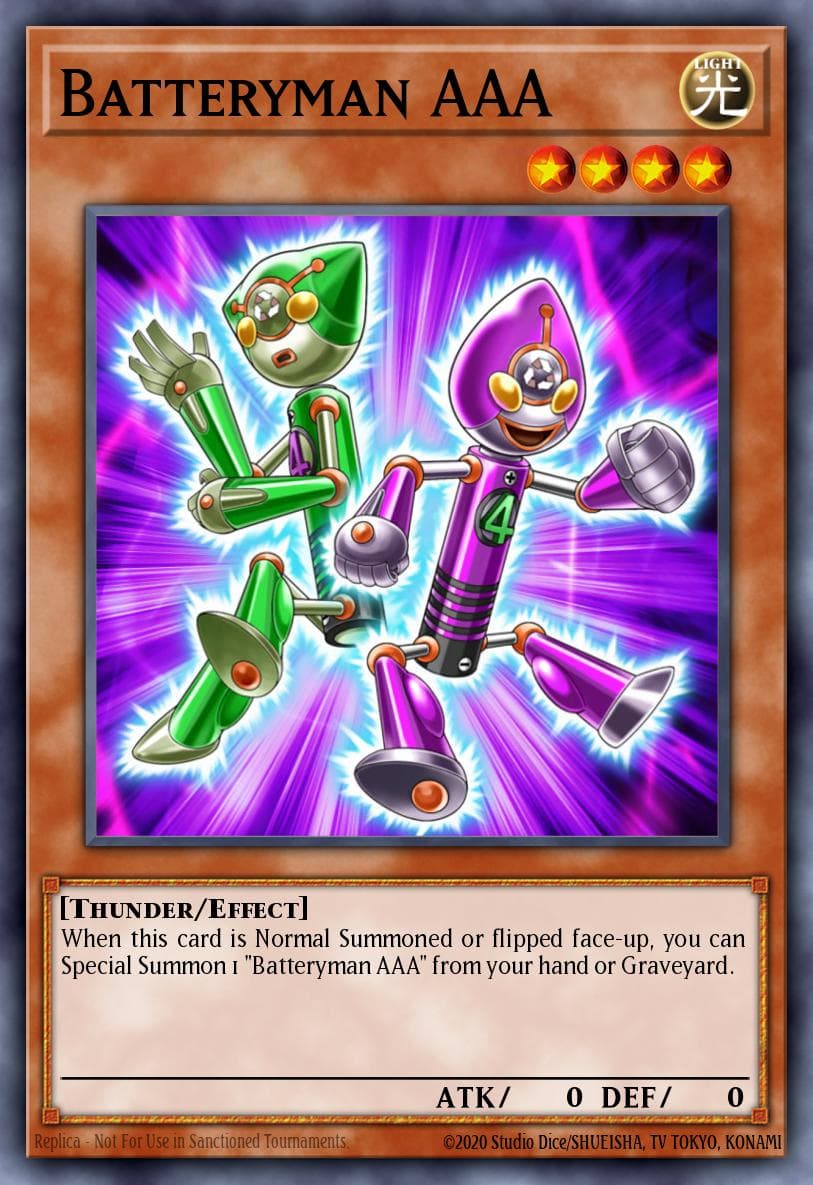 Batteryman AAA The Shining Darkness Sneak Peek Participation Card card