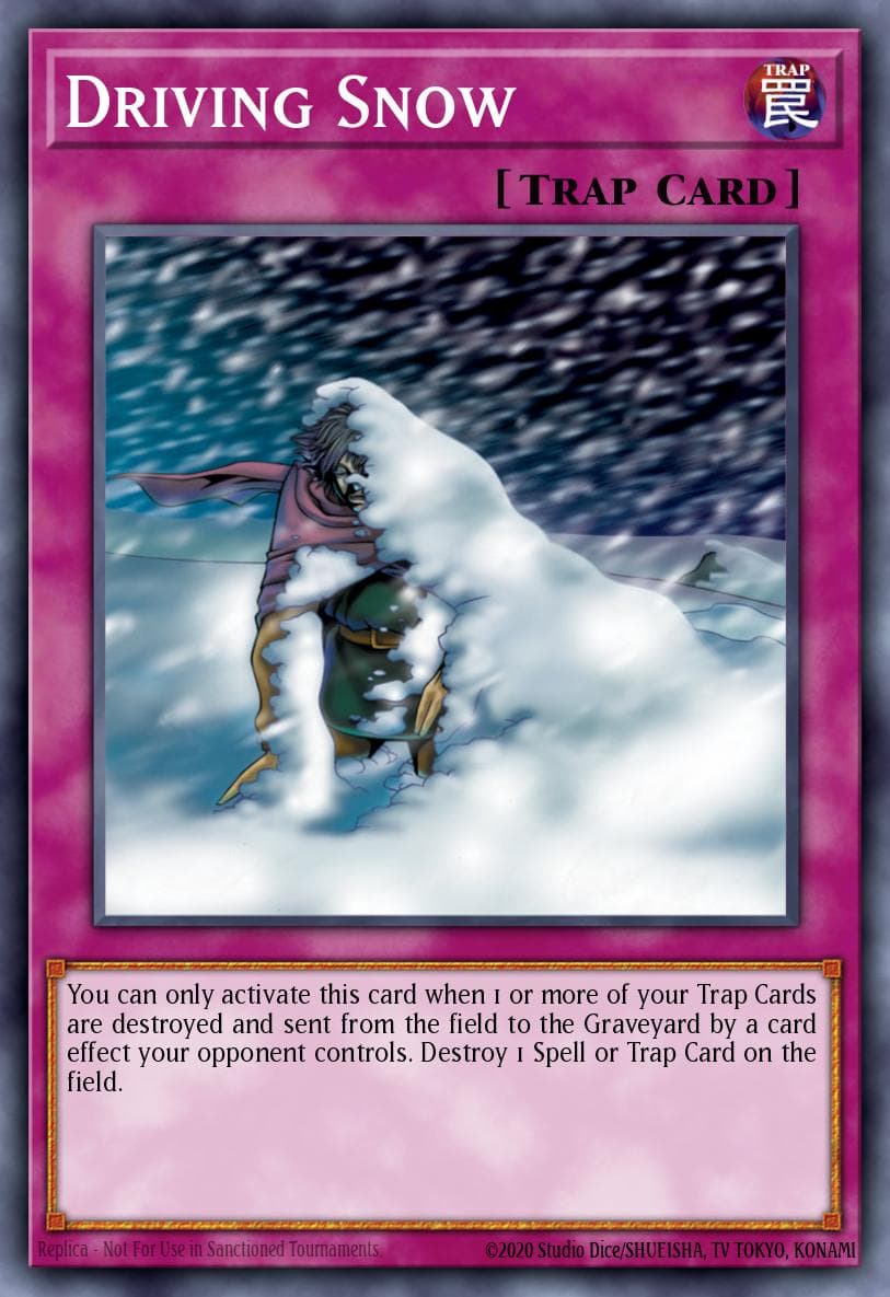 Driving Snow Pharaoh's Servant card