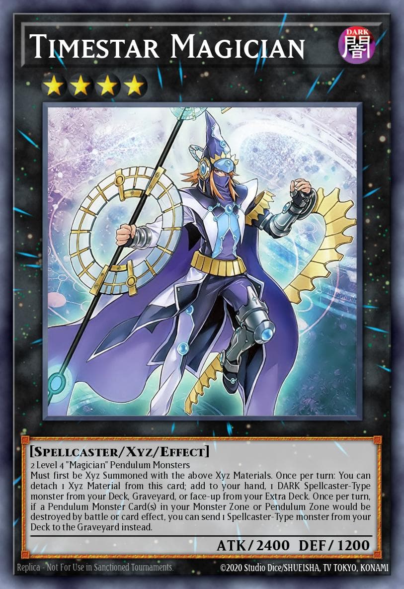 Timestar Magician Pendulum Evolution card