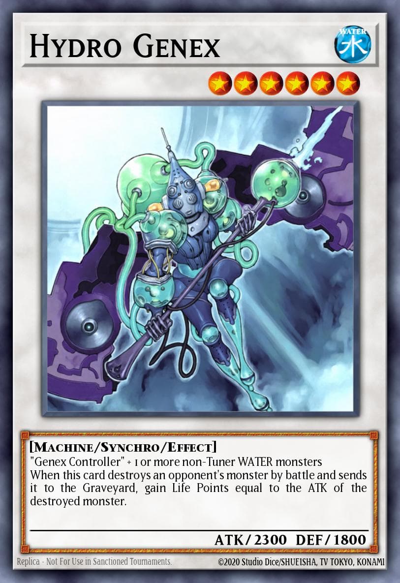Hydro Genex Duel Terminal 1 card
