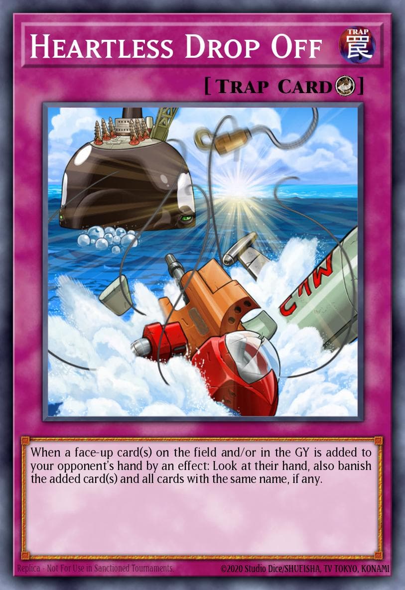 Heartless Drop Off Flames of Destruction Special Edition card