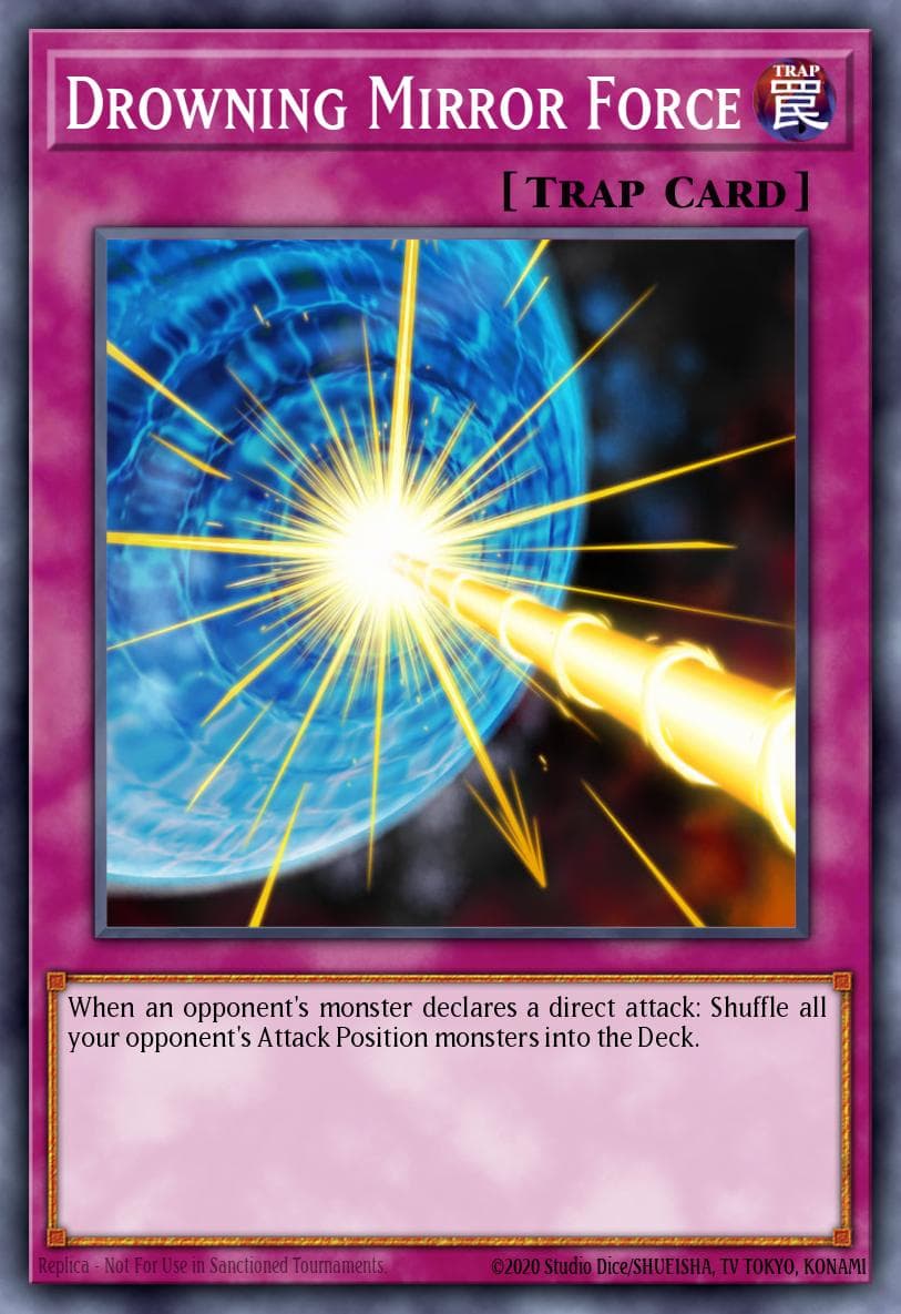 Drowning Mirror Force Dark Saviors card