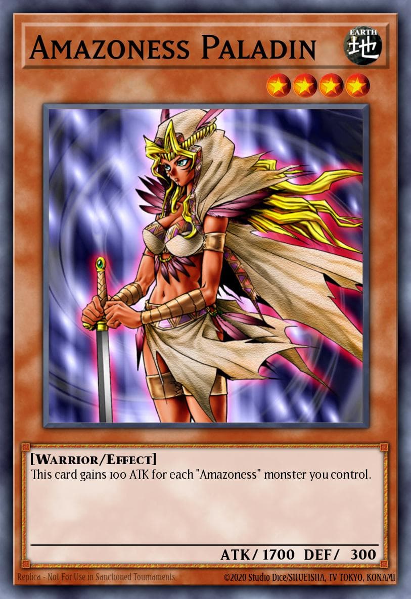 Amazoness Paladin Dark Revelation Volume 1 card