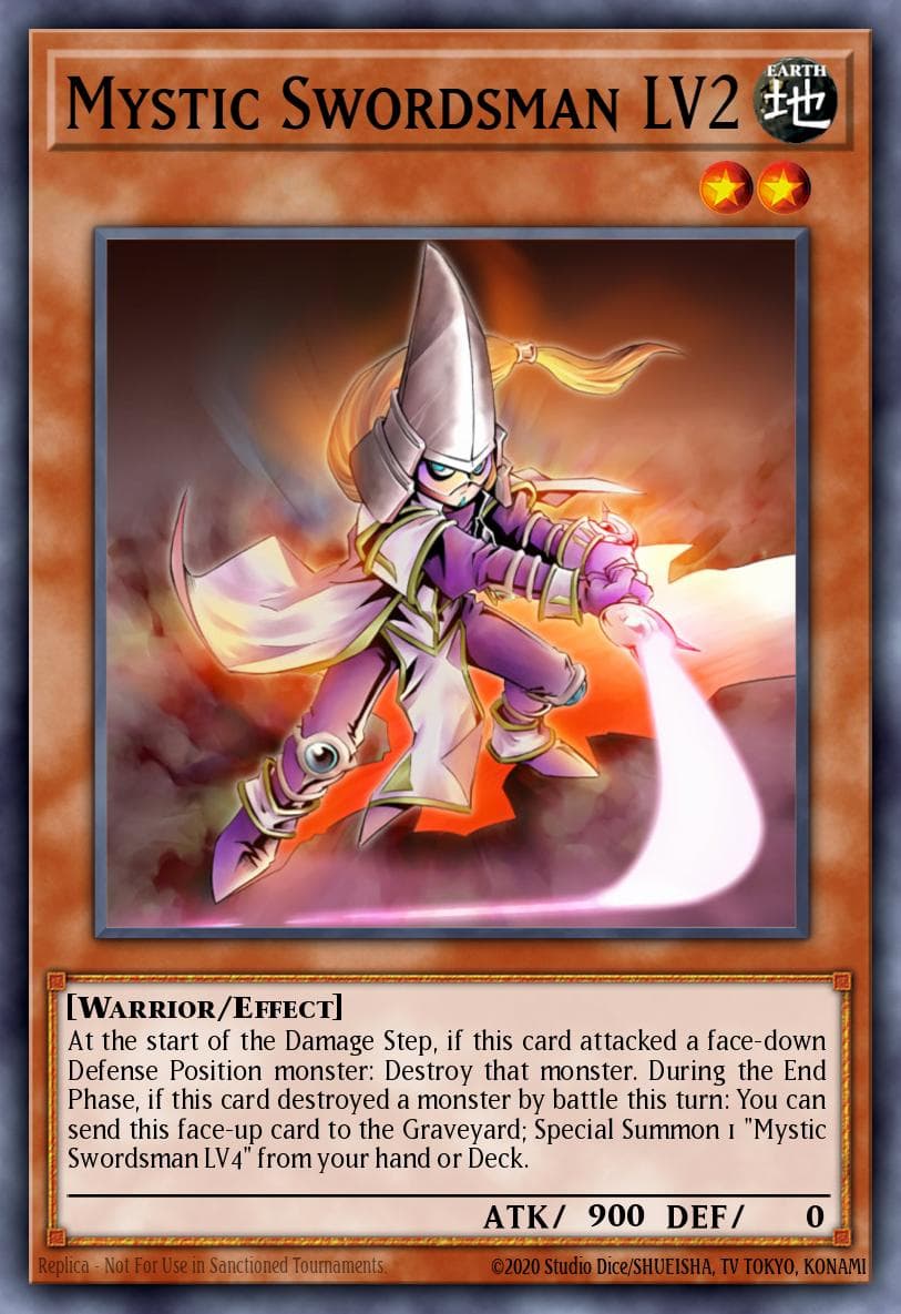 Mystic Swordsman LV2 Dark Revelation Volume 3 card