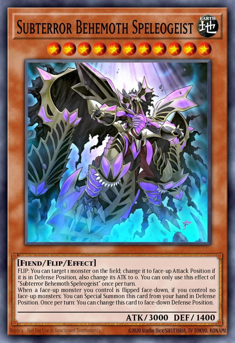Subterror Behemoth Speleogeist Maximum Crisis: Special Edition card