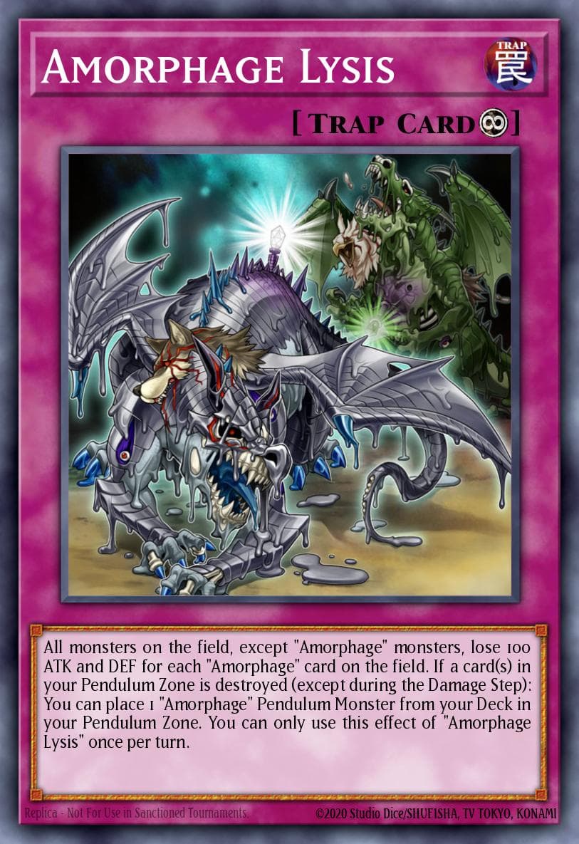 Amorphage Lysis Shining Victories: Special Edition card