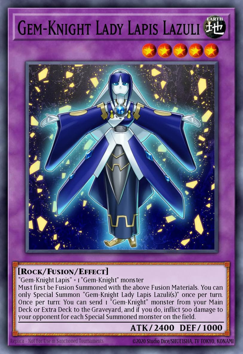 Gem-Knight Lady Lapis Lazuli Secrets of Eternity: Super Edition card