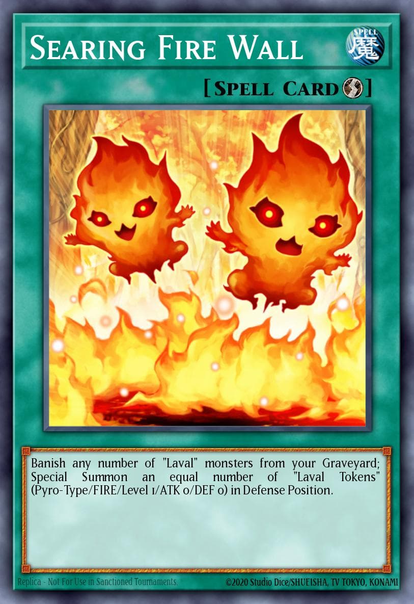 Searing Fire Wall Hidden Arsenal 5: Steelswarm Invasion card