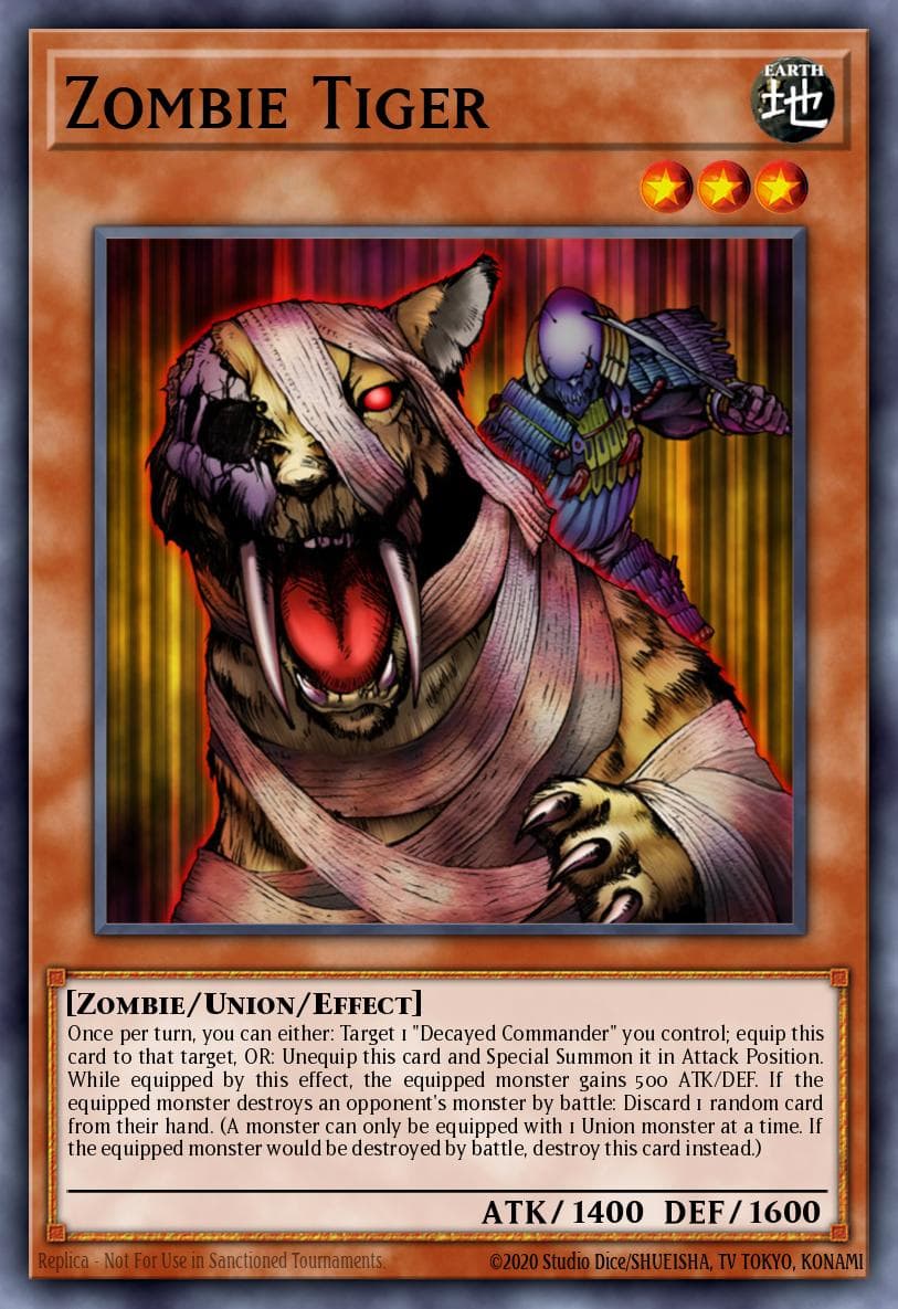 Zombie Tiger Dark Revelation Volume 1 card