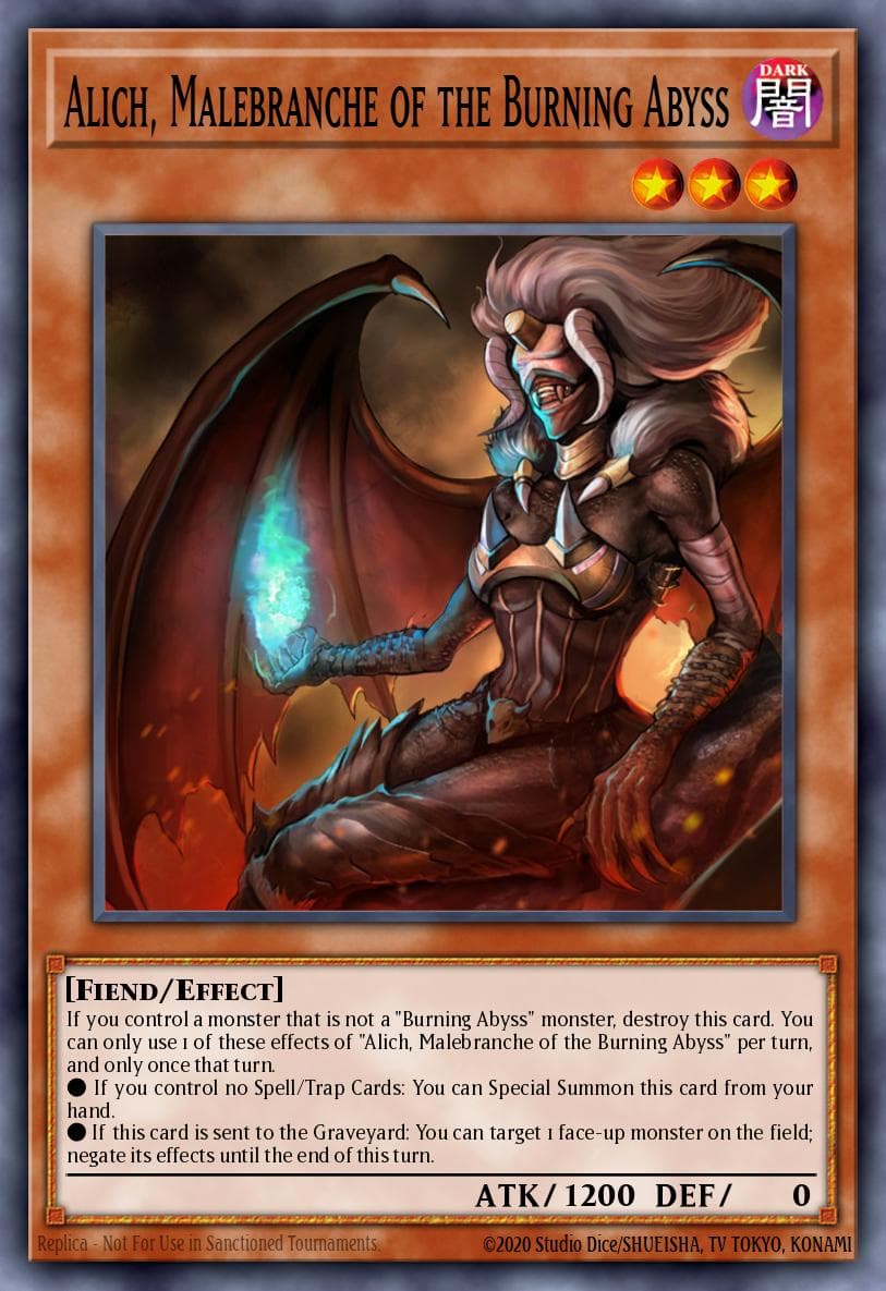 Alich, Malebranche of the Burning Abyss The New Challengers: Super Edition card