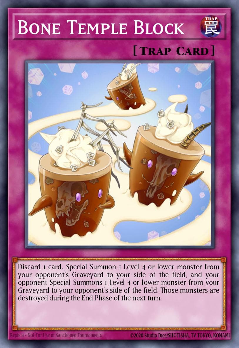 Bone Temple Block Raging Battle: Special Edition card