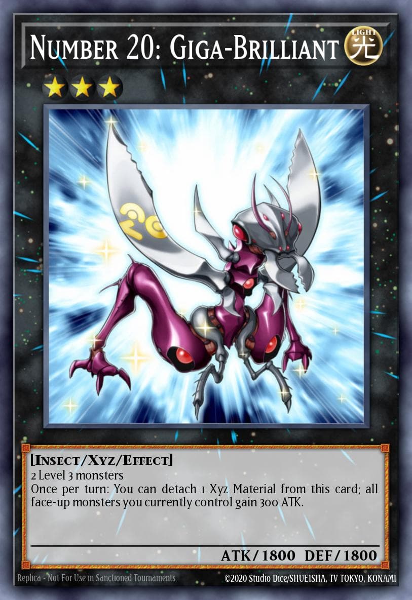 Number 20: Giga-Brilliant Battle Pack 3: Monster League card