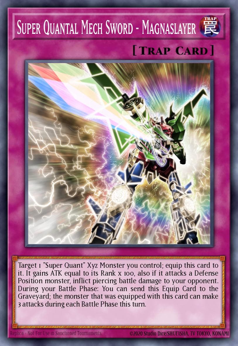 Super Quantal Mech Sword - Magnaslayer Wing Raiders card
