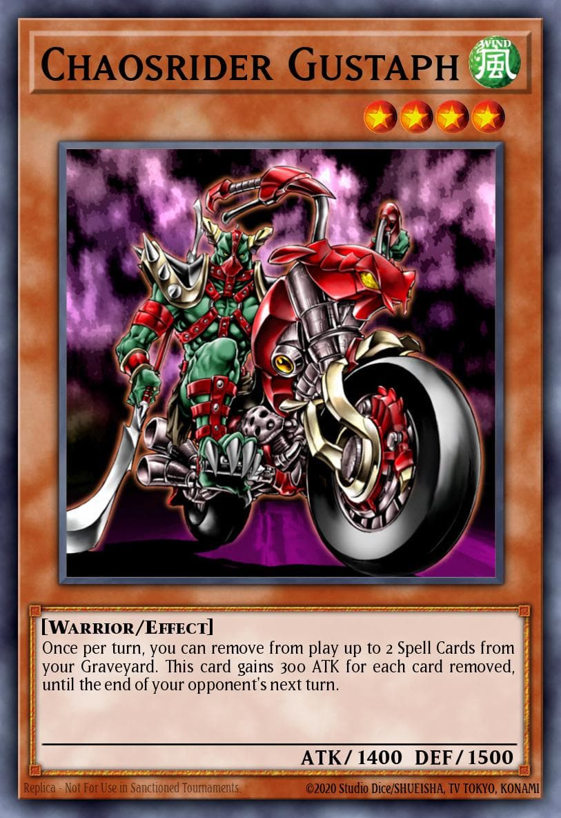 Chaosrider Gustaph Dark Revelation Volume 2 card