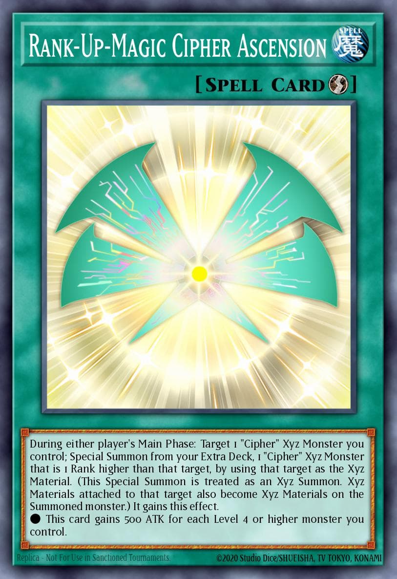 Rank-Up-Magic Cipher Ascension Duelist Pack: Dimensional Guardians card