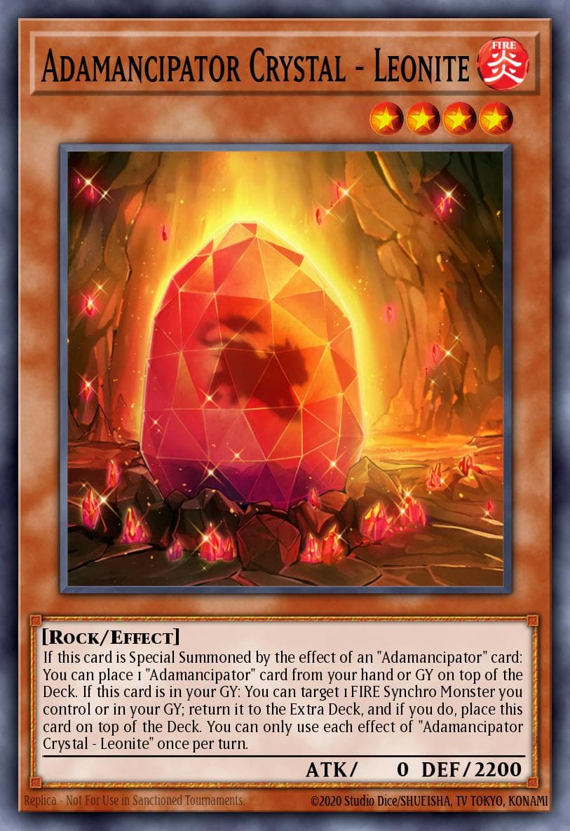 Adamancipator Crystal - Leonite 2021 Tin of Ancient Battles card