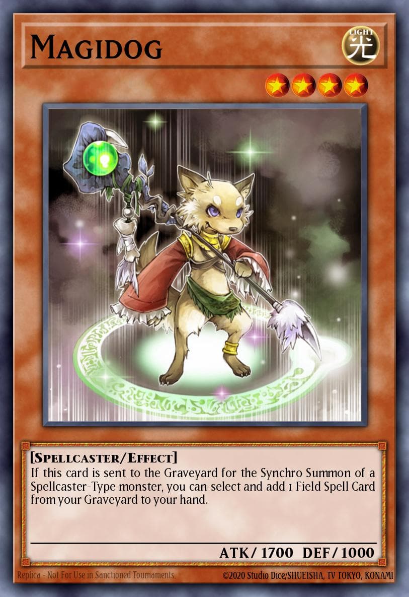 Magidog The Shining Darkness Sneak Peek Participation Card card
