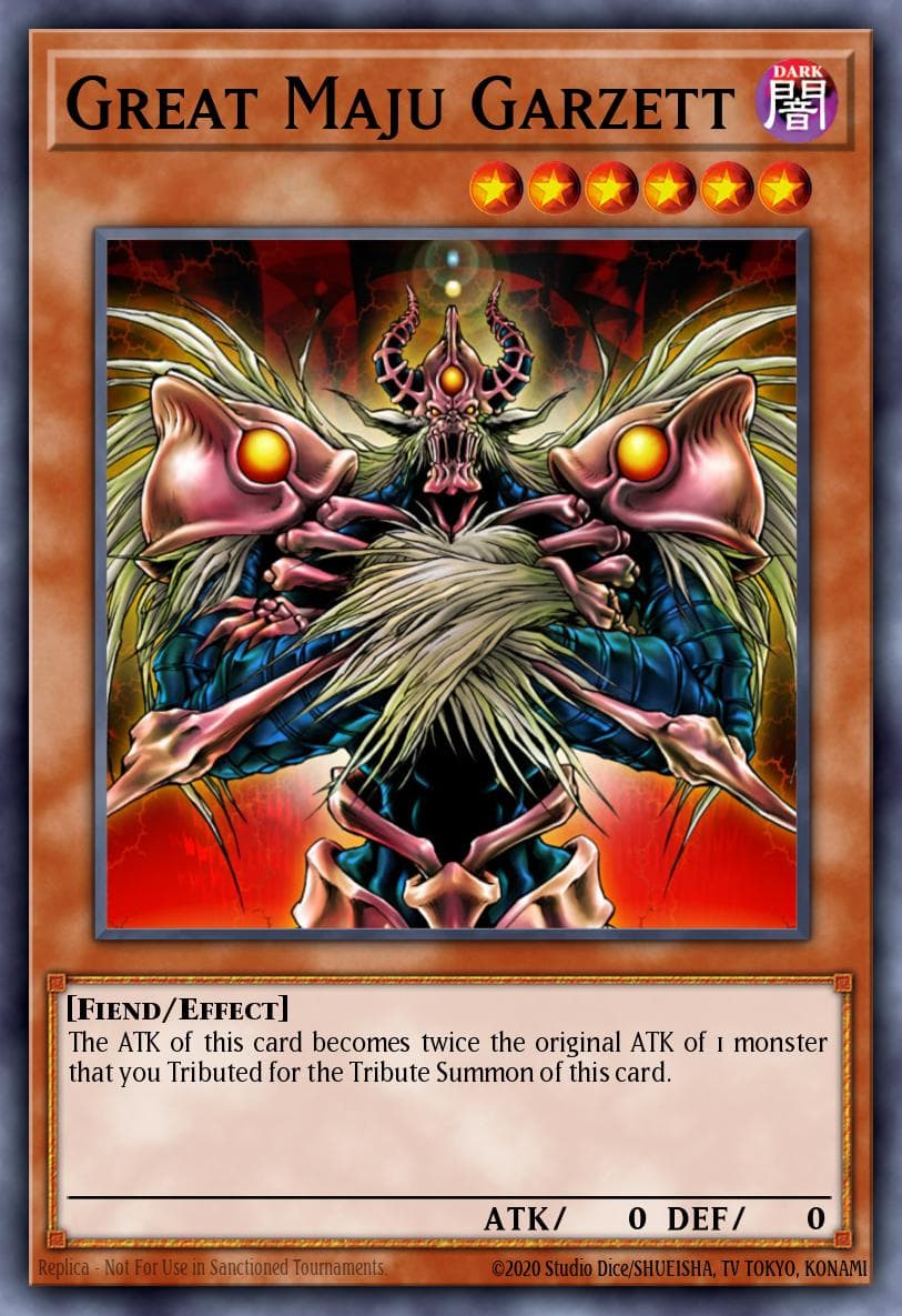Great Maju Garzett Dark Revelation Volume 1 card