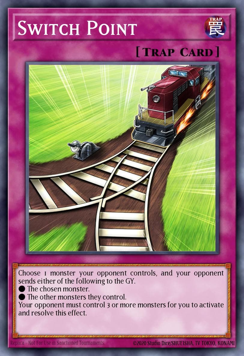 转轨地点 遊戲王 card