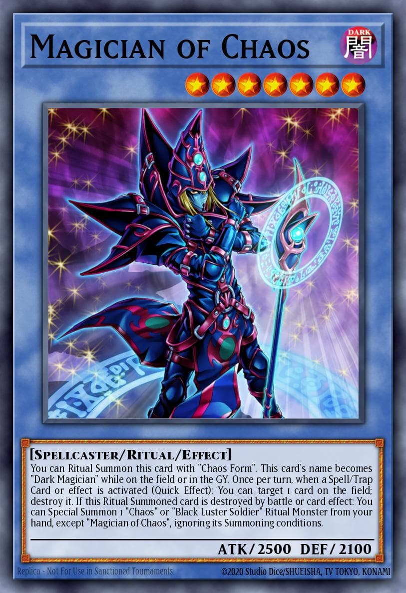 Magician of Chaos 2025 Mega-Pack Tin card