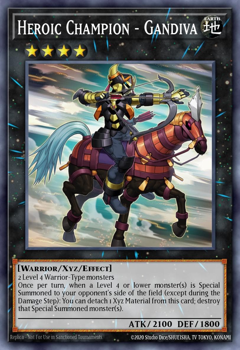 Heroic Champion - Gandiva Battle Pack 3: Monster League card