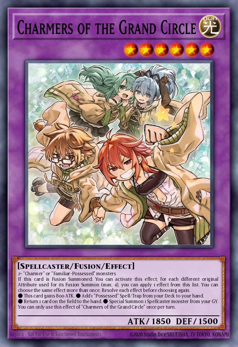 Charmers of the Grand Circle THE CHRONICLES DECK: Spirit Charmers (All-Foil Edition) card