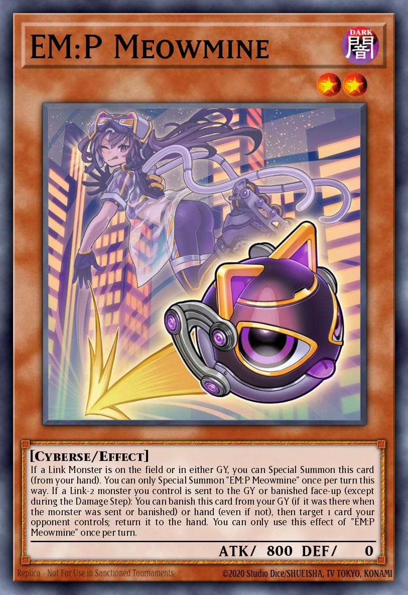 EM:P Meowmine 2025 Mega-Pack Tin card
