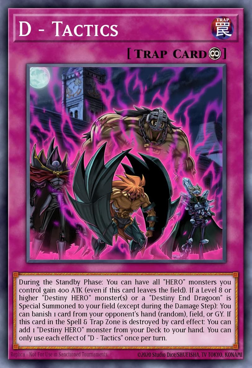 D - Tactics Dark Neostorm Special Edition card