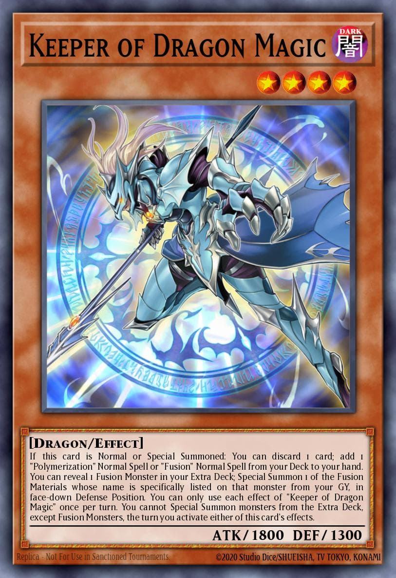 Keeper of Dragon Magic THE CHRONICLES DECK: The Fallen & The Virtuous (All-Foil Edition) card