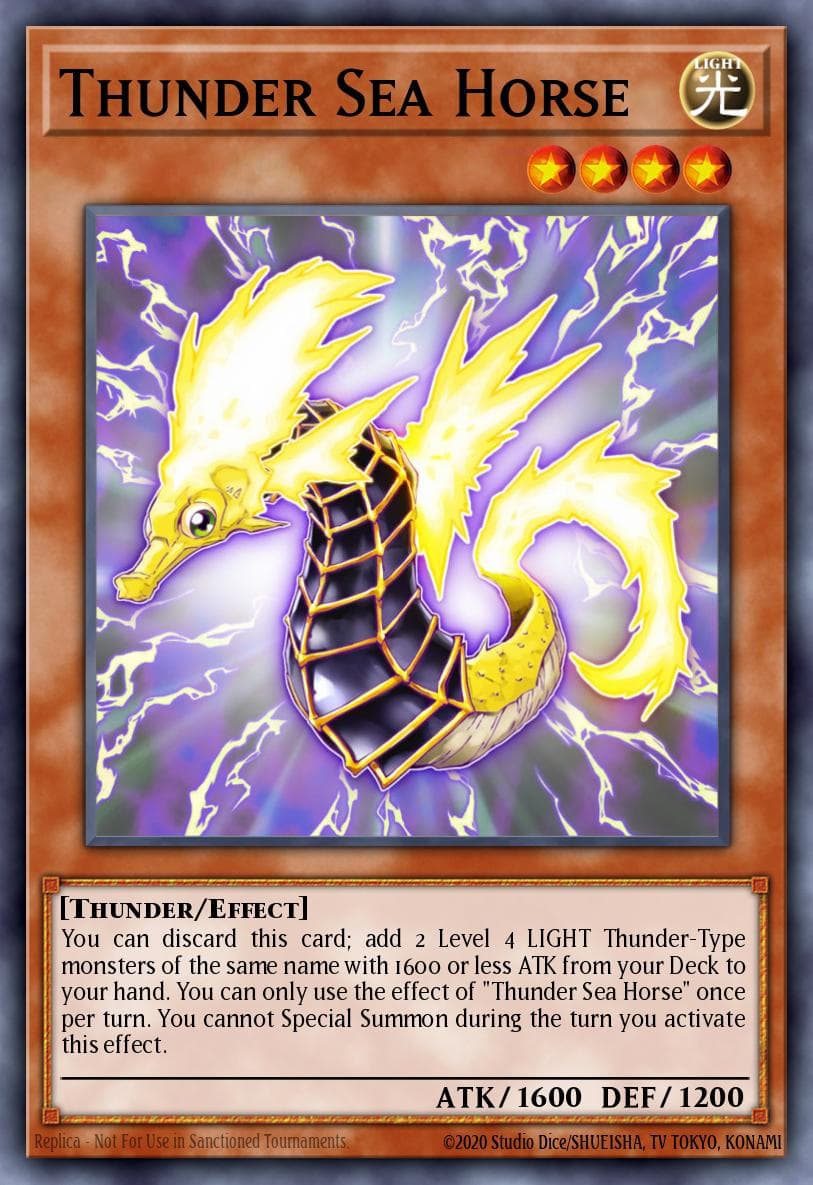 Thunder Sea Horse 2013 Collectible Tins Wave 2 card