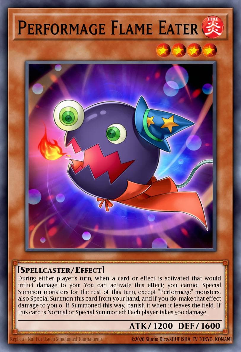 Performage Flame Eater Clash of Rebellions: Special Edition card