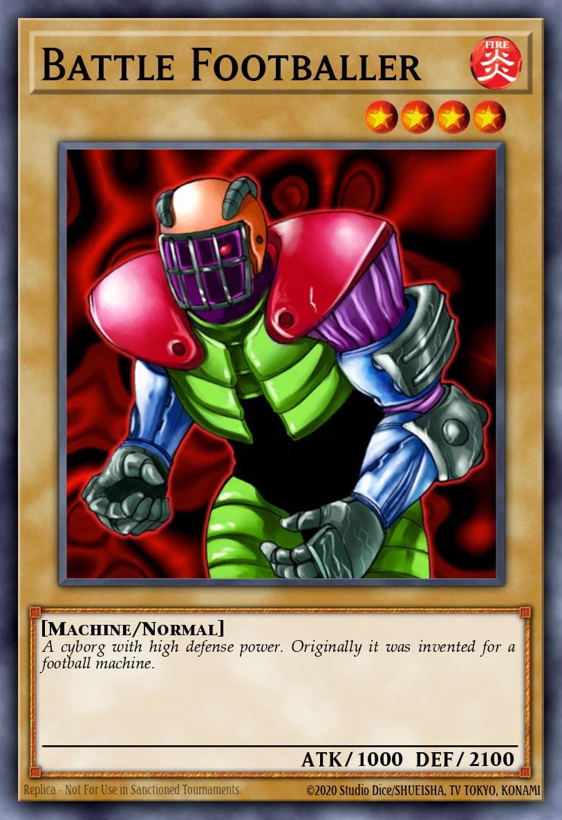 Battle Footballer Dark Revelation Volume 1 card