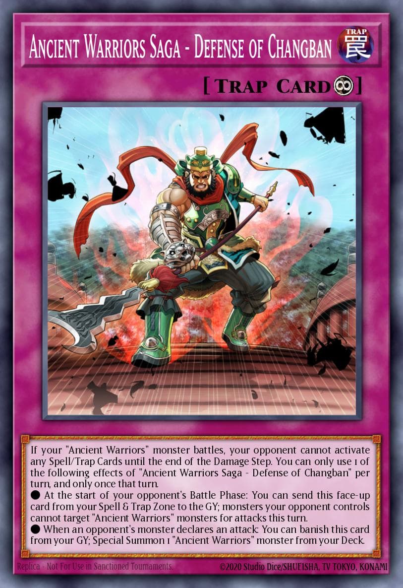 Ancient Warriors Saga - Defense of Changban Ignition Assault Special Edition card