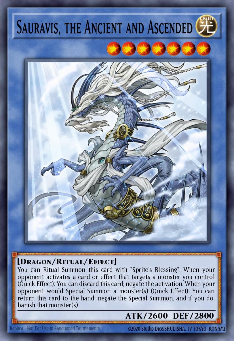 Sauravis, the Ancient and Ascended Duel Overload card